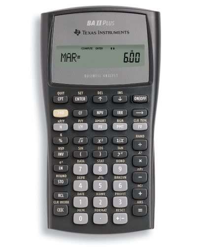 Texas Instruments BA ii Plus